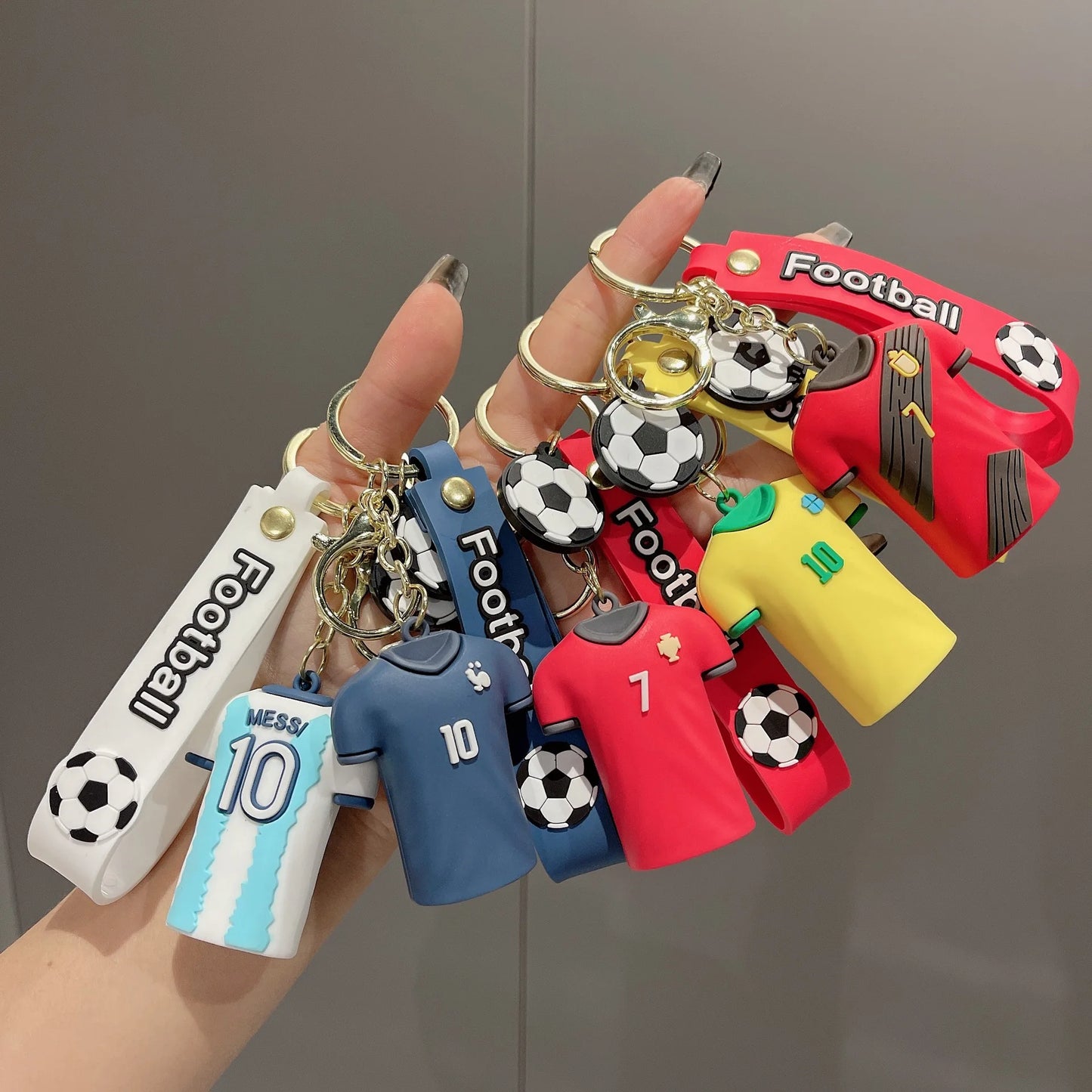 Messi Jersey Keychain - Fan's Tribute™